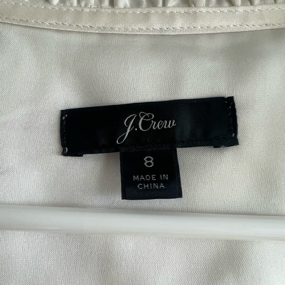 J. Crew Ruffle Blouse - Picture 3 of 3